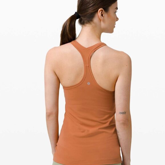 Lululemon Cool Racerback II NULU Desert Sun color US 4 - Picture 5 of 9